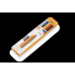 Steinel 11mm Diameter - Multiple Colour Glue Sticks (10 Pack 250g)
