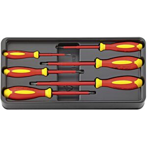 Stahlwille 96838235 VDE Screwdriver Set in Plastic Tray