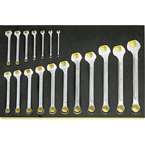 Stahlwille 96838183 6mm - 24mm TCS Combination Spanner Set – 18 Pieces