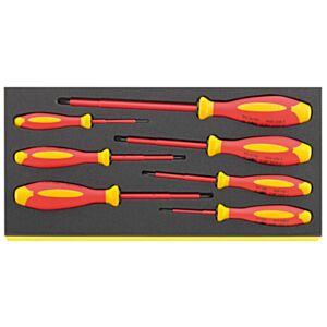 Stahlwille 96838785 Set of 7 Screwdrivers in Foam Inlay 