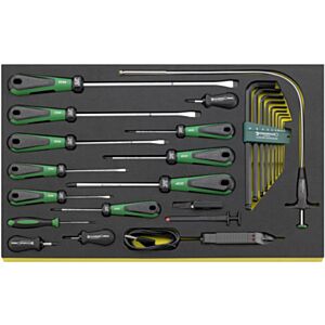 Stahlwille 96830706 Set of 24 Screwdrivers in TCS Inlay