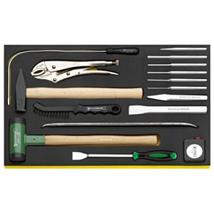 Stahlwille 96830609 Hammer & Chisel Set In TCS Inlay