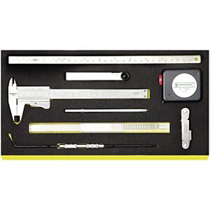 Stahlwille 96838789 Rule, Tape And Gauges Set In TCS Inlay