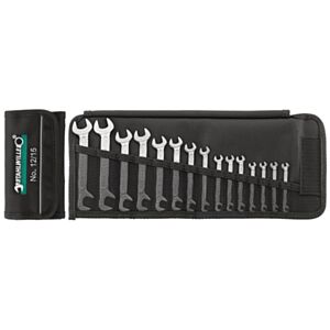 Stahlwille 96404654 5/32" - 9/16" Double Open-Ended Spanner Set – 13 Pieces