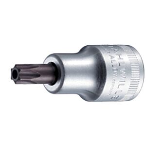 Stahlwille 03110027 T27 x 1/2" Socket for Torx Tamper-Resistant Head Screws