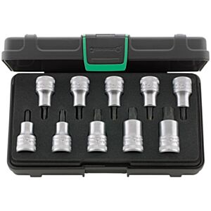 Stahlwille 96032005 1/2" Torx Socket Set (T20 - T60) - 10 Pieces