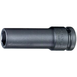 Stahlwille 23090019 19mm x 1/2" Deep Impact Socket with Thin Wall