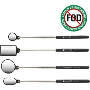 Stahlwille 77401045 Telescopic Stainless Steel Mirror