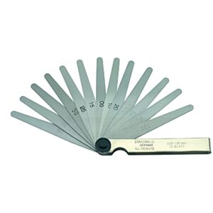 Stahlwille 74240005 1 1/2" - 25/1000" Feeler Gauges - 26 Blades