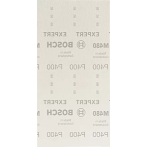 Bosch 2608900769 Expert M480 Sanding Net Sheets - 115mm x 230mm, 400 Grit (Pack of 10)