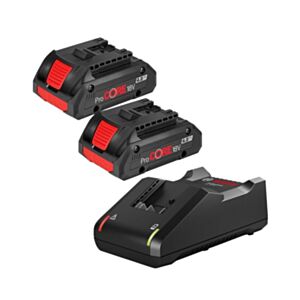 Bosch 1600A01BA4 2x ProCORE18V 4.0Ah + GAL 18V-40 18V Battery Starter Set