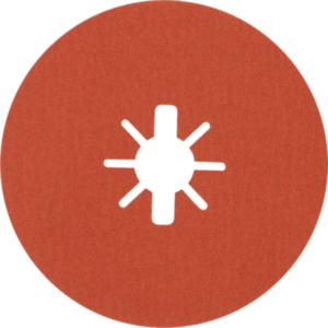 Bosch 2608621806 EXPERT R782 Prisma Fibre Disc - 115 x 22.23mm  - P80 (Pack of 5)