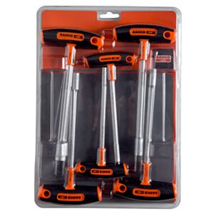 Bahco 903T-3 Nut Driver T-Handle Screwdriver Set