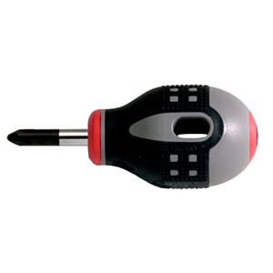 Bahco BE-8601 Stubby Phillips Screwdriver PH1 x 25mm