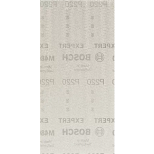 Bosch 2608900773 Expert M480 Sanding Net Sheets - 115mm x 230mm, 220 Grit (Pack of 50)