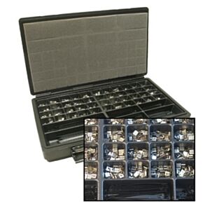 BAND-IT® AE0609UK-100 EASY READ Kit containing 100 of each character/carrier/strip