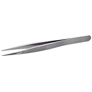 Lindstrom TL 00B-SA 120mm Flat Edge Tweezers with Strong Tips