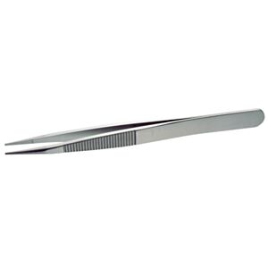 Lindstrom TL 00D-SA 120mm Flat Edge Tweezers with Strong Tips