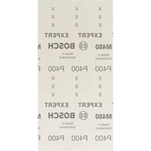 Bosch 2608900775 Expert M480 Sanding Net Sheets - 115mm x 230mm, 400 Grit (Pack of 50)