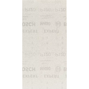Bosch 2608901628 Expert M480 Sanding Net Sheets - 115mm x 107mm, 120 Grit (Pack of 50)