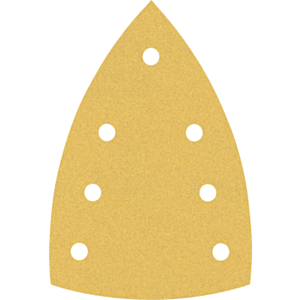 Bosch 2608901643 C470 Delta Sanding Pads 100 x 150mm, 120 Grit (Pack of 50)