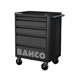 Bahco E72 5 Drawer Black Tool Trolley 