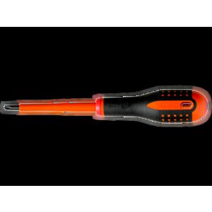 Bahco BE-8520S ERGO™ VDE Insulated Flat Head and Pozidriv Combi-Tip Screwdriver