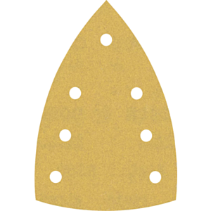 Bosch 2608901118 C470 Delta Sanding Pads 100 x 150mm, 180 Grit (Pack of 10)