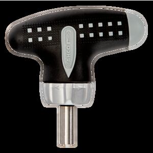 Bahco 808050TS 1/4" Stubby T-Handle Ratchet Screwdriver