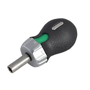 Stahlwille 18120002 1/4" Stubby Bit Ratchet Screwdriver