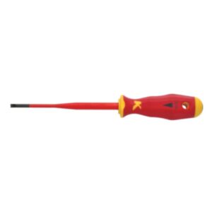 Klauke KL10010035ISLIM Slim Line VDE Slotted Screwdriver  - 3.5mm x 100mm