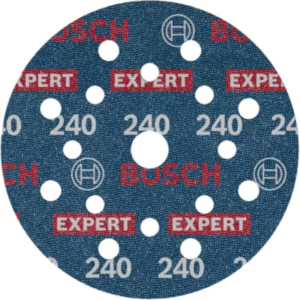 Bosch 2608902421 Expert O780 Foil Sanding Discs 125mm, 240 Grit (Pack of 1)
