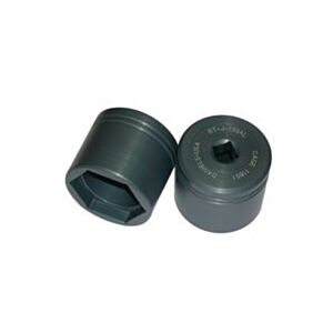 DMC BT-J-139AL Jam Nut Socket, Aluminum (1.255 - 1.297")