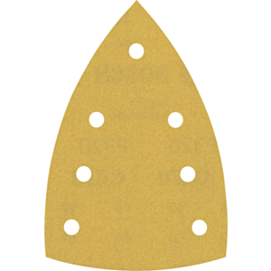 Bosch 2608901166 C470 Delta Sanding Pads 100 x 150mm, 320 Grit (Pack of 10)