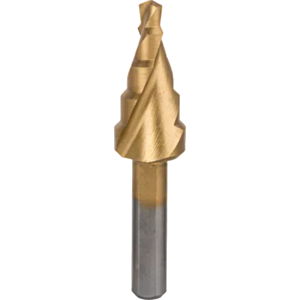 Bosch 2608587429 HSS TiN Step Drill Bit - 3 - Flat Shank (4mm - 12mm)