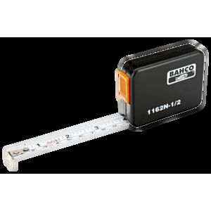 Bahco 1162N-1/2 3m Short Measuring Tape with Steel Blade