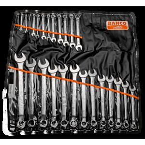 Bahco 1952M/26T 6mm - 32mm Offset Combination Wrench Set – 26 Pieces