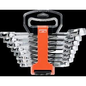 Bahco 1RZ/SH8 5/16” - 3/4” Combination Ratcheting Wrench Set – 8 Pieces