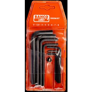 Bahco 1995M/8T 8 Piece Hex L-Key Set – 2mm - 8mm