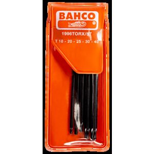 Bahco 1996TORX/5T 5 Piece Long Ball End TORX L-Key Set – T10 - T40