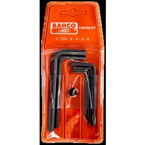 Bahco 1995M/6T 6 Piece Hex L-Key Set – 2mm - 6mm