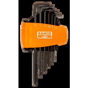 Bahco BE-9676 6 Piece Long Ball End Hex L-Key Set – 1.5mm - 5mm