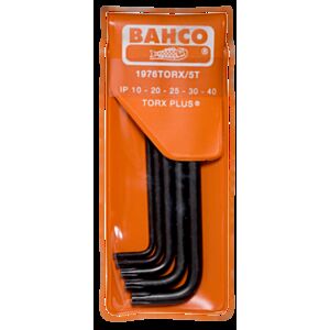 Bahco 1976TORX/5T 5 Piece Long TORX Plus L-Key Set – IP10 - IP40