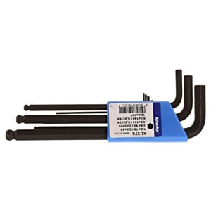 Klauke KL375 9 Piece Ball-Point Hexagonal Allen Key Set - 1.5mm - 10mm