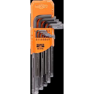 Bahco BE-9780 12 Piece Long Ball End Hex L-Key Set – 0.05" - 5/16"