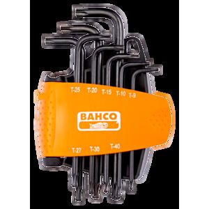Bahco BE-9675 8 Piece Ball End Torx L-Key Set – T9 - T40