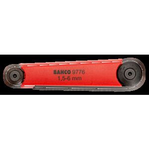 Bahco BE-9776 7 Piece Hex Folding L-Key Set – 1.5mm - 6mm