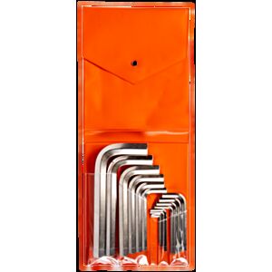 Bahco 1998M/15T 15 Piece Short Hex L-Key Set – 2mm - 22mm