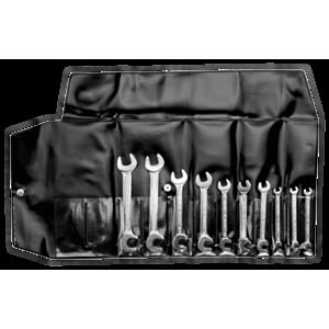 Bahco 1931M/10T 4mm - 11mm Lilliput Double Open-End Wrench Set – 10 Pieces