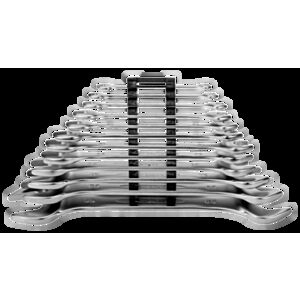 Bahco 6M/12C 6mm - 32mm Double Open-Ended Wrench Set – 12 Pieces